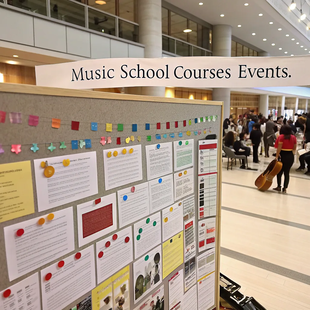 FAQ about music school courses and events